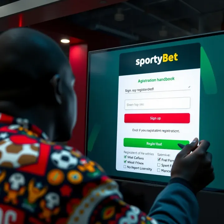 Mobile phone displaying Aviator game interface on SportyBet app