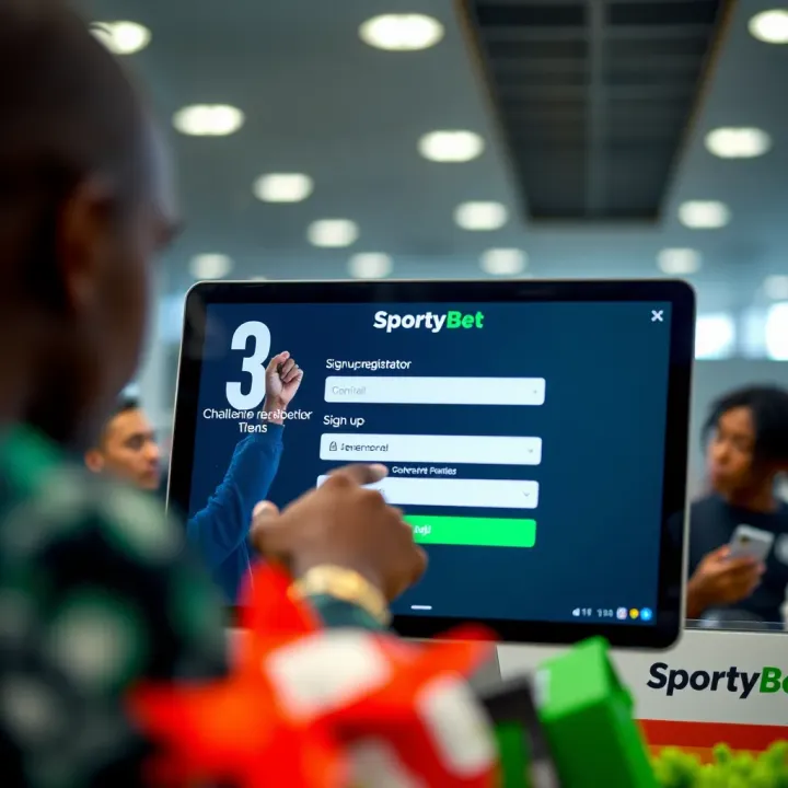 User interface of SportyBet shop website login page displaying username and password fields