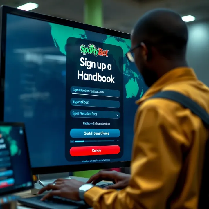 SportyBet Mobile Dashboard with Betting Options SportyBet mobile app interface highlighting the main dashboard with betting options