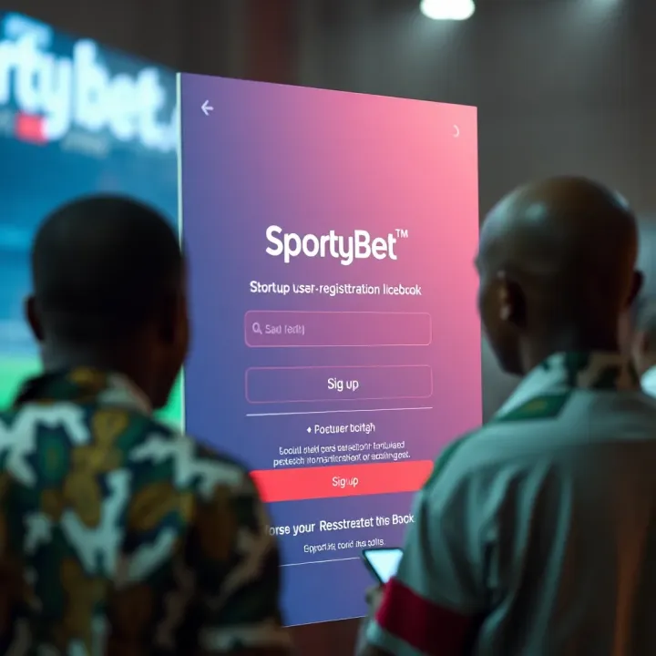 Overview of SportyBet App Interface for Nigerian Users SportyBet mobile app homepage showcasing sports categories and betting options
