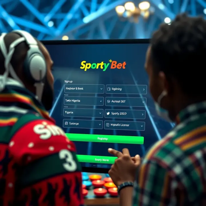 SportyBet website homepage showcasing betting categories and promotional banners