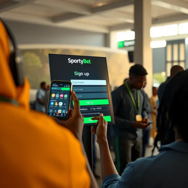 Diagram illustrating risk management techniques and betting patterns on SportyBet platform