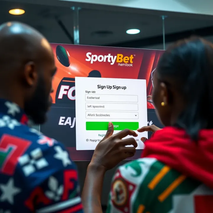 A secure online payment transaction screen highlighting popular Nigerian payment methods for SportyBet AFCON betting