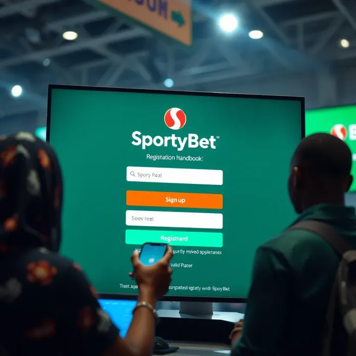Ensuring Secure Access to SportyBet Mobile Platform Illustration showing secure login with a shield and padlock symbol on a smartphone