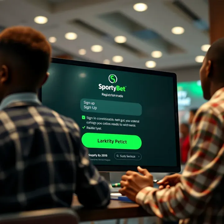 Illustration of marketing channels such as social media, email, and websites used for promoting SportyBet