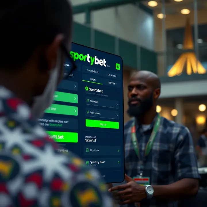 Secure payment methods for Nigerian currency within SportyBet app on mobile device