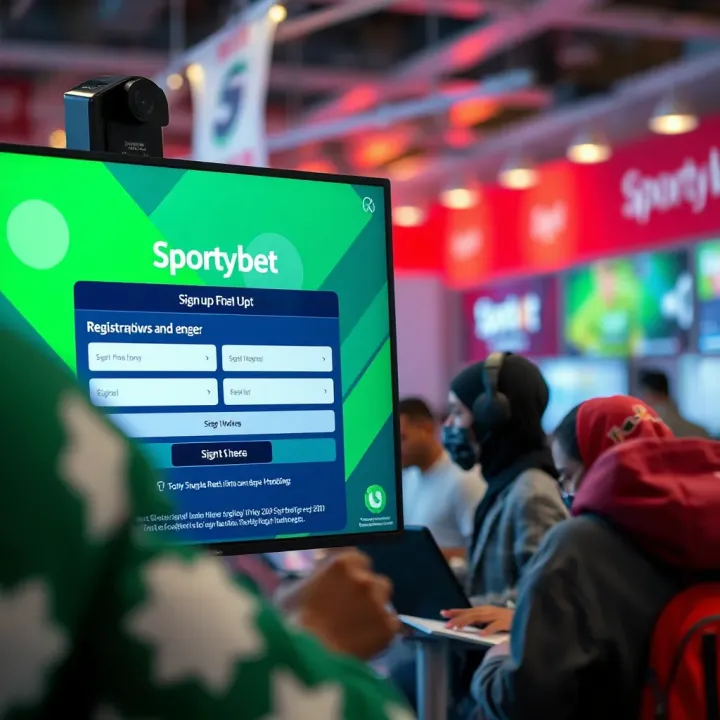 SportyBet online sports betting interface displaying live soccer match odds and betting options
