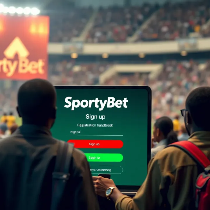 SportyBet Old APK User Interface on Mobile Device Mobile device displaying SportyBet old APK interface with betting options