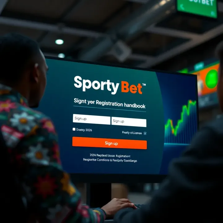 Graphic depicting a mobile phone displaying SportyBet app with bonus rewards