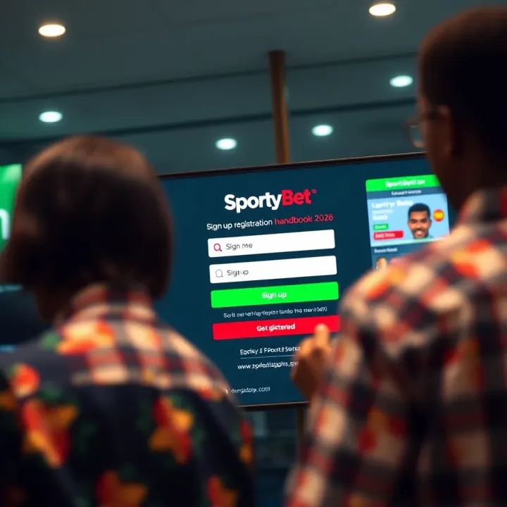 Illustration of a digital sports betting platform interface showing live odds and quick bet options