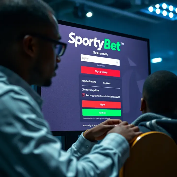 Screenshot of SportyBet APK app interface displaying various sports betting options in Nigeria