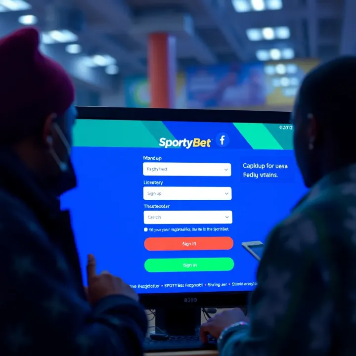 Live SportyBet scoreboard showing current match scores and updates on a smartphone screen