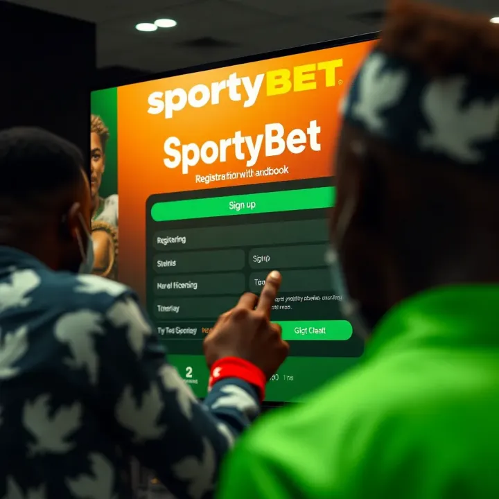 SportyBet user submitting identification documents for KYC verification on a mobile device